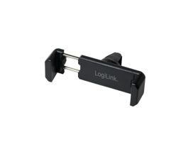 LogiLink Autós tartó telefonokhoz, szellőzőrácsra, 360 fokban elforgatható (AA0077)