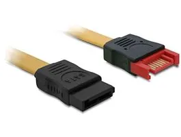 Delock SATA hosszabbító kábel, 100cm sárga (82666)