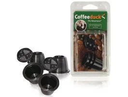 ECOPAD Kávétartó Nespresso Kávéfőző Fekete (COFFEEDUCK4N)