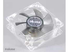 Ventilátor Akasa Ultra Quiet Series 8cm Smokey Black
