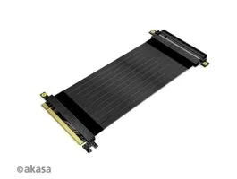 Kábel Riser Akasa PCI-express 3.0 x 16 20 cm Fekete