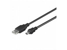 Kábel USB Összekötő Value USB 2.0 A (Male) - mini B (Male) 5m