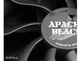 Ventilátor Akasa Apache PWM 12cm Fekete