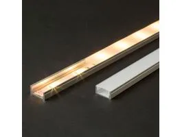 PHENOM LED alumínium profil takaró búra opál 2000 mm