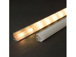 PHENOM LED alumínium profil sín 1000 x 16 x 16 mm íves sarok profil
