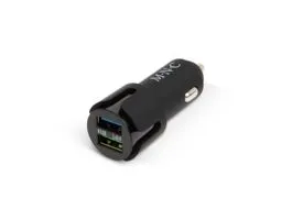 MNC Autós szivargyújtó adapter - 2 x USB aljzattal - 2,4 A - Fekete