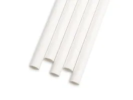 FAMILY Papír szívószál - fehér 197 x 6 mm - 150 db / csomag
