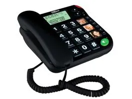 Maxcom KXT480 Vezetékes telefon fekete (KXT480CZ)
