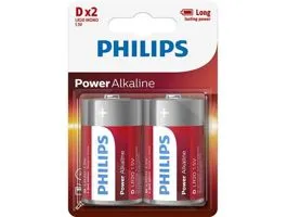 Philips ELEM POWER ALKALI D 2-BLISZTER (LR20P2B/10)