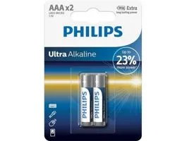 Philips ELEM ULTRA ALKALI AAA 2-BLISZTER (LR03E2B/10)