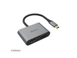 ADA Akasa USB Type-C 2in1 adapter - AK-CBCA23-18BK