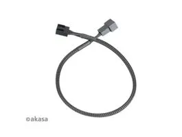 KAB Akasa 4pin PWM apa-anya ventilátor hosszabbító kábel - Quad pack - 30cm - AK-CBFA01-KT04