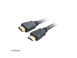 KAB Akasa High Speed HDMI kábel Ethernettel - 2m - AK-CBHD17-20BK