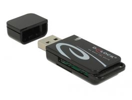 Delock Mini USB 2.0 kártyaolvasó SD és Micro SD csatlakozó felülettel (91602)