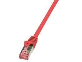 LogiLink Patch kábel PrimeLine, Cat.6, S/FTP, piros, 1,5 m (CQ2044S)