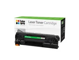 COLORWAY Standard Toner CW-H285M, 1600 oldal, Fekete - HP CE285A (85A) Can. 725