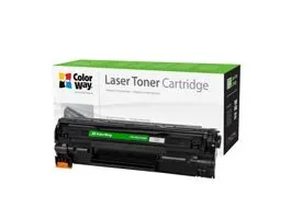 COLORWAY Standard Toner CW-H435/436M, 2000 oldal, Fekete - HP CB435A/CB436A/CE285A, Can. 712/713/725