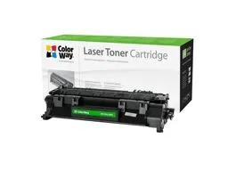 COLORWAY Standard Toner CW-H505/280M, 2700 oldal, Fekete - HP CE505A (05A)/CF280A (80A) Can. 719