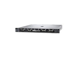 DELL EMC PowerEdge R250 rack szerver (4x3.5&quot;), 4C E-2334 3.4GHz, 1x16GB, 1x2TB 7.2k NSAS, H355, iD9 Ba.