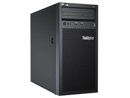LENOVO torony szerver ThinkSystem ST50 (3.5&quot;), 4C E-2224G 3.5Ghz, 1x16GB, 2x 480GB SSD, Software RAID.
