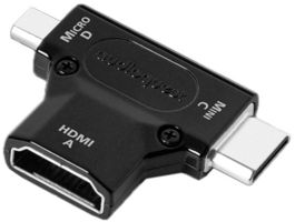 AudioQuest HDMACDAD HDMI Type A - Mini Type C/Micro Type D adapter