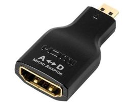 AudioQuest HDMADAD HDMI Type A - Micro Type D aranyozott csatlakozós adapter