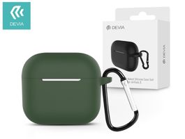Devia szilikon tok AirPods3 fülhallgatóhoz - Devia Naked Silicone Case Suit for AirPods3 - green