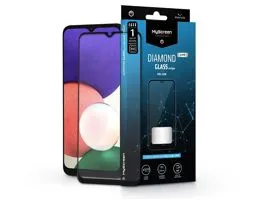 Samsung A226B Galaxy A22 5G edzett üveg képernyővédő fólia - MyScreen Protector Diamond Glass Lite Edge2.5D Full Glue -