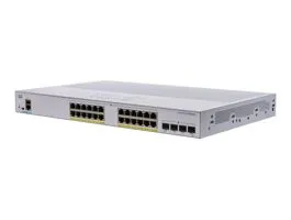 Cisco CBS250-24P-4G 24x GbE PoE+ LAN 4x SFP port L3 menedzselhető PoE+ switch