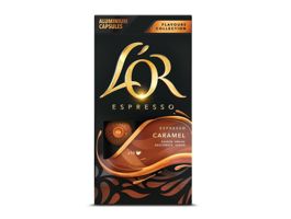Douwe Egberts LOR karamellás ízesítésű 10db kávékapszula