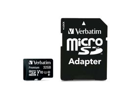 VERBATIM Premium U1 Micro SDHC Card óra 10 32GB (VB-44083)