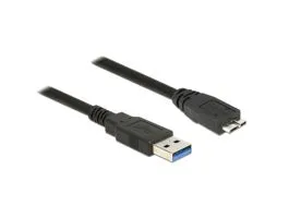 KAB Delock 85073 USB 3.0-s kábel A-típusú csatlakozódugóval  USB 3.0-s, Micro-B-típusú csatlakozódugóval, 1,5