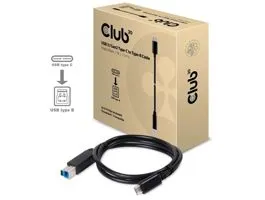 KAB Club3D USB TYPE C GEN 2 MALE (10Gbps) to TYPE B MALE kábel 1Méter / 3.28 Feet
