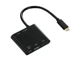 Hama 4in1 USB-C MULTIPORT ADAPTER (2x USB 3.1, HDMI, USB-C) (135729)