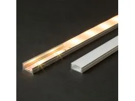 PHENOM LED alumínium profil sín 2000 x 17  x 8 mm  U profil
