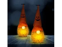 EGYEB Halloween-i LED-es manó - poliészter - 20 cm - 2 féle
