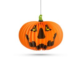 EGYEB Halloween-i tökös lampion - akasztható - 26 cm