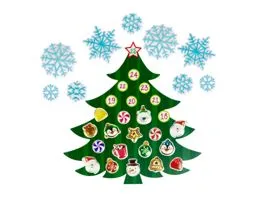 FAMILY Karácsonyi öntapadós falmatrica - adventi kalendárium