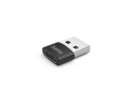 HAMA USB Type-C - USB-A adapter - HAMA Adapter USB-A Plug - USB-C Socket - 3  db/csomag - fekete