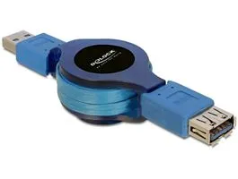 Delock USB 3.0 visszatekerhető hosszabbító kábel (82649)