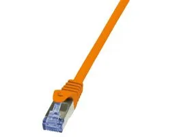 LogiLink Patch kábel PrimeLine, Cat.6A, S/FTP, narancssárga, 1 m (CQ3038S)