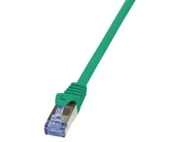 LogiLink Patch kábel PrimeLine, Cat.6A, S/FTP, zöld, 10 m (CQ3095S)
