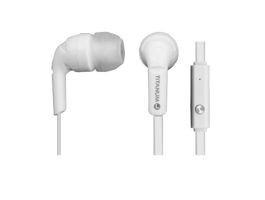 Titanum Mikrofonos sztereó fülhallgató fehér (TH109W)