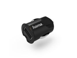 HAMA USB szivargyújtó töltő adapter - 12W - HAMA Picco Car Charger - fekete