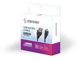 Stansson 50cm USB micro kábel