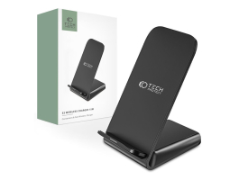 Tech-Protect Qi univerzális vezeték nélküli töltő állomás - 15W - Tech-Protect S2 Wireless Charger for Phone - fekete