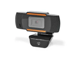 NEDIS Webkamera Full HD@30fps Rögzített Fókusz Beépített Mikrofon Fekete (WCAM100BK)
