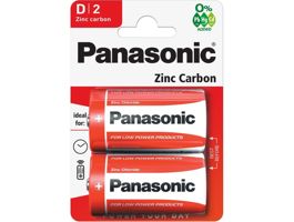 Panasonic Góliát elem D R20 Zn 1,5 V 2 db / csomag