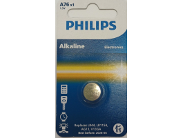 Philips LR44 Alkaline gombelem - 1,5V - 1 db/csomag