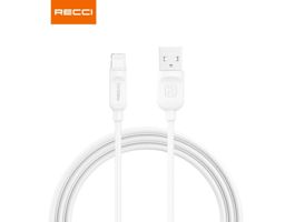 Recci RCL-P100W 1m Lightning - USB fehér adat- és töltőkábel